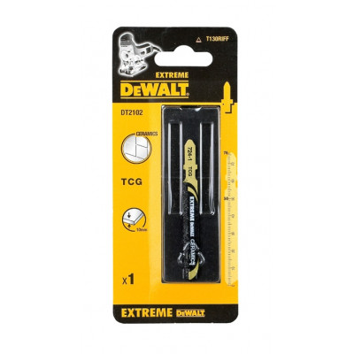 Lames scie, Céramique (T130RIFF) (1 pcs) DEWALT  DT2102