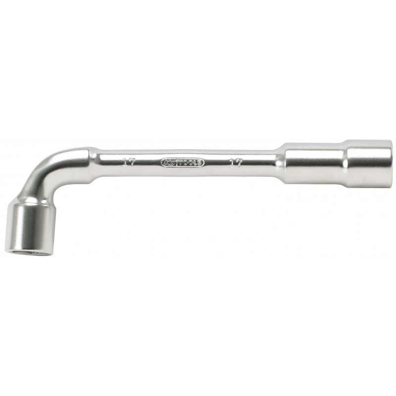 Clé à pipe débouchée CHROMEmat - 9 mm - 6 x 6 pans - KSTools | 517.0409