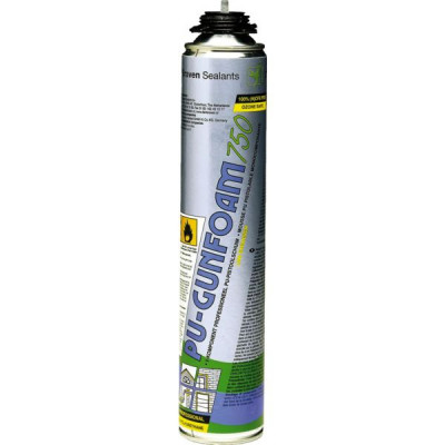Mousse pistolable 750 ml - DENBRAVEN | PU-GUNFOAM low expansion