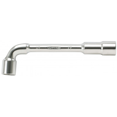 Clé à pipe débouchée CHROMEmat 14 mm - 6 x 6 pans - KSTools | 517.0414