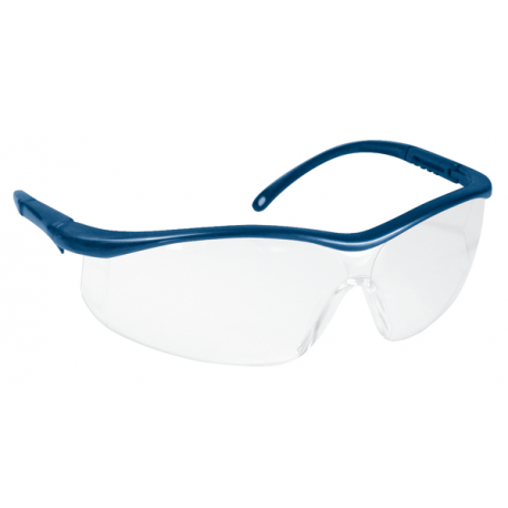 Lunettes de sécurité, Monture ASTRILUX bleu marine - Oculaire incolore antibuée -LUX OPTICAL