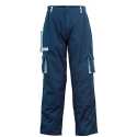 Pantalon de travail NAVY, marine et gris, coton-poly, 245g/m2 COVERGUARD