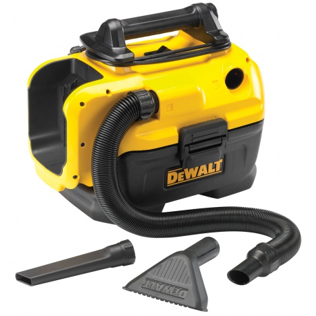Dcv5 Aspirateur Dewalt Eau Poussieres Sur Secteur Ou Batterie Compatible Avec Les Batteries Dewalt Xr 14 4v Et 18v