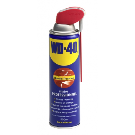 Bombe aérosol dégrippant anti-humidité WD-40 500ml 10255