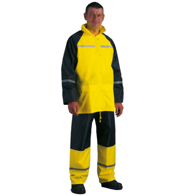 Ensemble de pluie-Rainwear yellow black 50711
