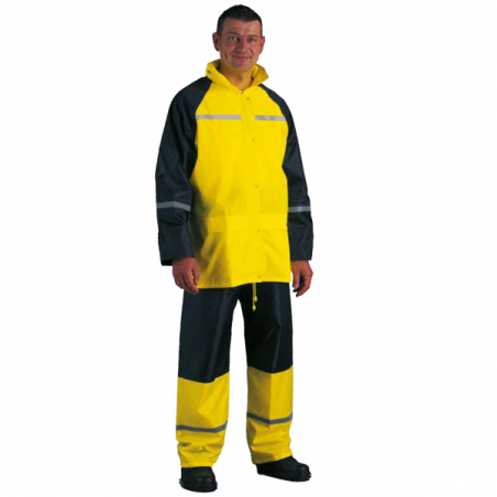 Ensemble de pluie-Rainwear yellow black 50711