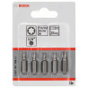 Embouts de vissage courts, qualité extra-dure (Torx®), set de 5 pièces Accessoire Bosch pro outillage 2607001768
