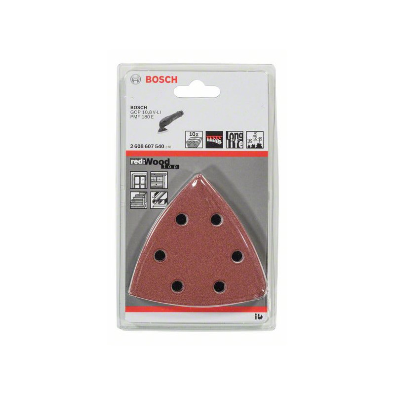 Feuille abrasive C430, pack de 10 Accessoire Bosch pro outillage 2608607540