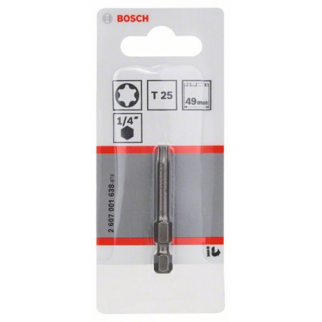 Embout de vissage qualité extra-dure Accessoire Bosch pro outillage 2607001638