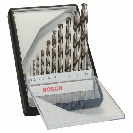 Forets à métaux Robust Line HSS-G 135°, set de 10 pièces Accessoire Bosch pro outillage 2607010535