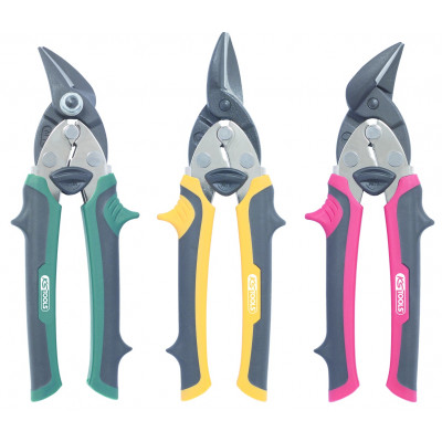 Kit de 3 cisailles à tôles - 3 pcs KS Tools | 118.0150