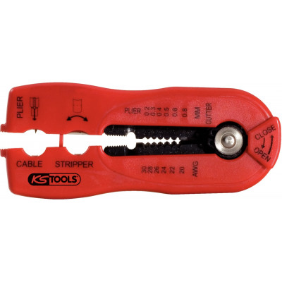 Pince à dénuder multifonction taille 2, Ø0,8 - 2,6 mm KS Tools | 115.1252