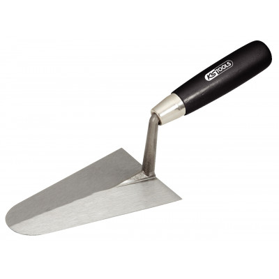 Truelle italienne ronde - lame acier - manche bois - 180 mm KS Tools | 144.0112