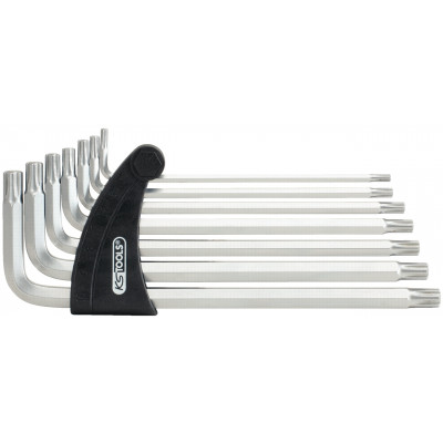 Jeu de 7 clés mâles RIBE® extra-longues, M4 à M10 KS Tools | 151.2450