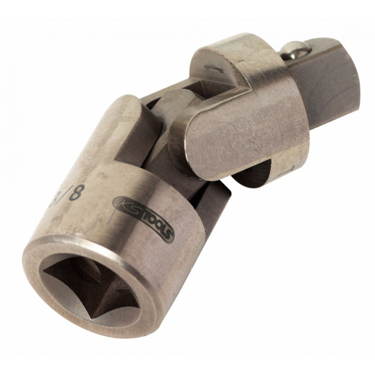 Cardan Universel Choc KS Tools 515.1801 - 1 Pouce, 6 Pans - Pour Machines à Choc, Fabrication Taïwan