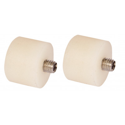 Jeu de deux embouts nylon pour maillet à tête 28 mm - KS Tools | 140.5216