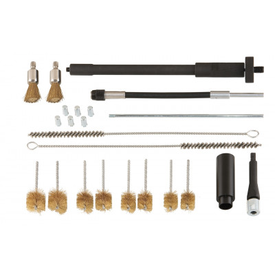 Kit de nettoyage de puits d'injection, 23 pièces - KS Tools | 152.1370