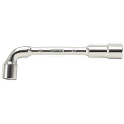 Clé à pipe débouchée CHROMEmat 6x6 pans, 35mm - KS Tools | 517.0435