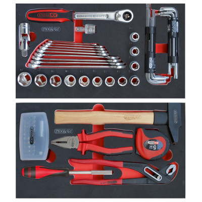 Composition de 77 outils pour servante mobile 850.0340SP - KS Tools | 800.0077