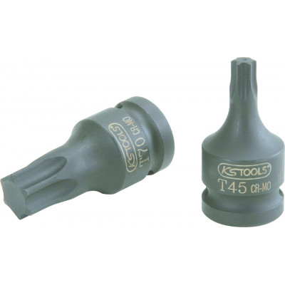 Douille à chocs courte TORX 1/2", T45" - KS Tools | 911.0914-E