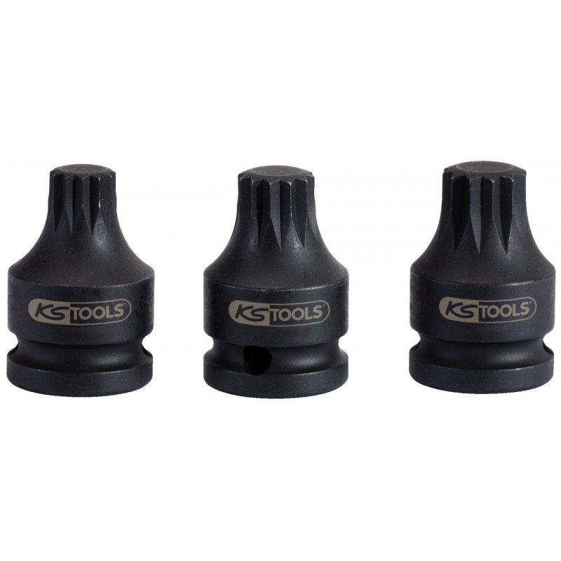 Douille à Chocs KS TOOLS 515.1175 - 1/2'' M18 XZN - 43mm - Chrome-Molybdène - Pour Usage Intensif