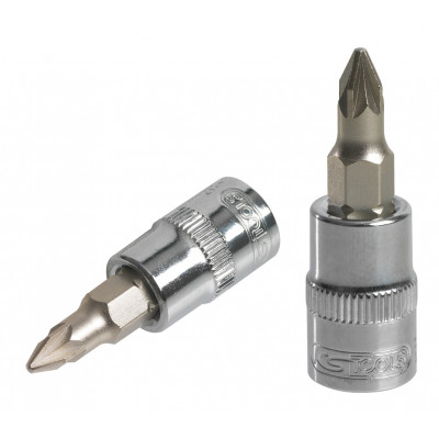 Douille tournevis ULTIMATE POZIDRIV 1/4", L.37 mm - PZ1" - KS Tools | 922.1477