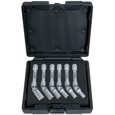 Coffret de douilles longues articulées ULTIMATE 3/8" - 8 à 16 mm" - KS Tools | 922.4071