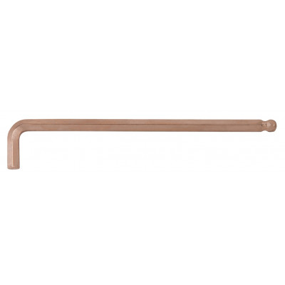 Clé mâle longue tête sphérique BERYLLIUMplus 6mm, 180mm - KS Tools | 962.0463