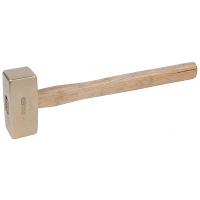 Massette BRONZEplus manche hickory, tête 3000g, 900mm - KS Tools | 963.2055