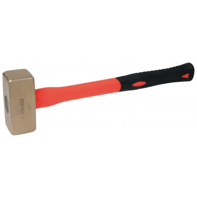 Massette BRONZEplus manche tri-matière, tête 2000g, 400mm - KS Tools | 963.2064