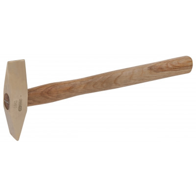 Marteau à dérouiller BRONZEplus manche hickory, tête 1400g, 380mm - KS Tools | 963.2176