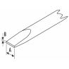 E160101 Expert Tournevis pour vis fente électricien