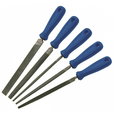 E020613 Expert Jeu de 5 limes mi-douces