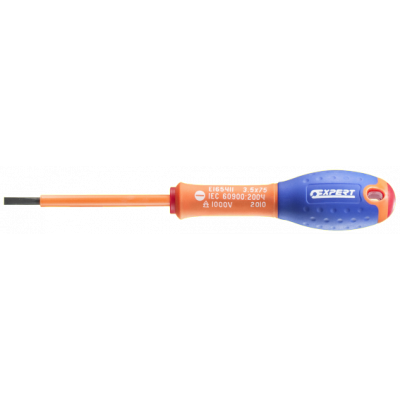E165420 Expert Tournevis isolés 1000 Volts pour vis à fente