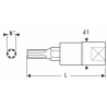 E030126 Expert Douilles tournevis 1/4" pour vis Torx®