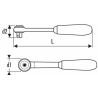 E032709 Expert Cliquet parcmètre à verrouillage 1/2" manche métal