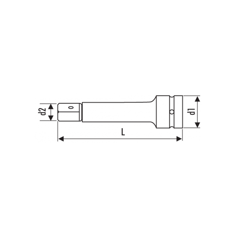 E113618 Expert Rallonges Impact 1/2"