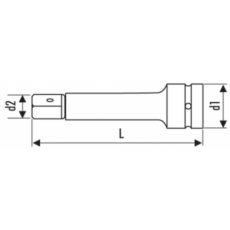 E113618 Expert Rallonges Impact 1/2"