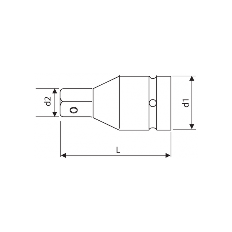 E041502 Expert Réducteur Impact 3/4" - 1/2"