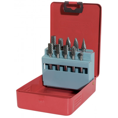 Jeu de meules HM 8-10mm -  10 pcs KSTools | 515.3210