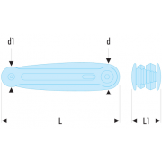 Connex COXT560318 - Kit Tascabile Di 7 Chiavi A Brugola Esagonali