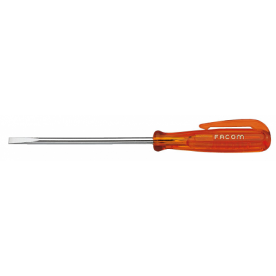 Tournevis Facom ISORYL - Pour Vis à Fente, Taille 3.5x50mm, Manche Avec Agrafe, Qualité Professionnelle