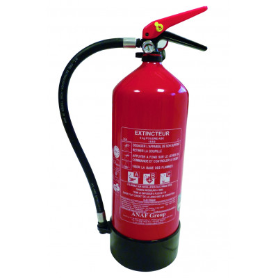 Extincteur homologué poudre 6kg avec mano - Sodise | 16458