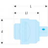 S.156 Facom Cliquet 1/2" intercalaire