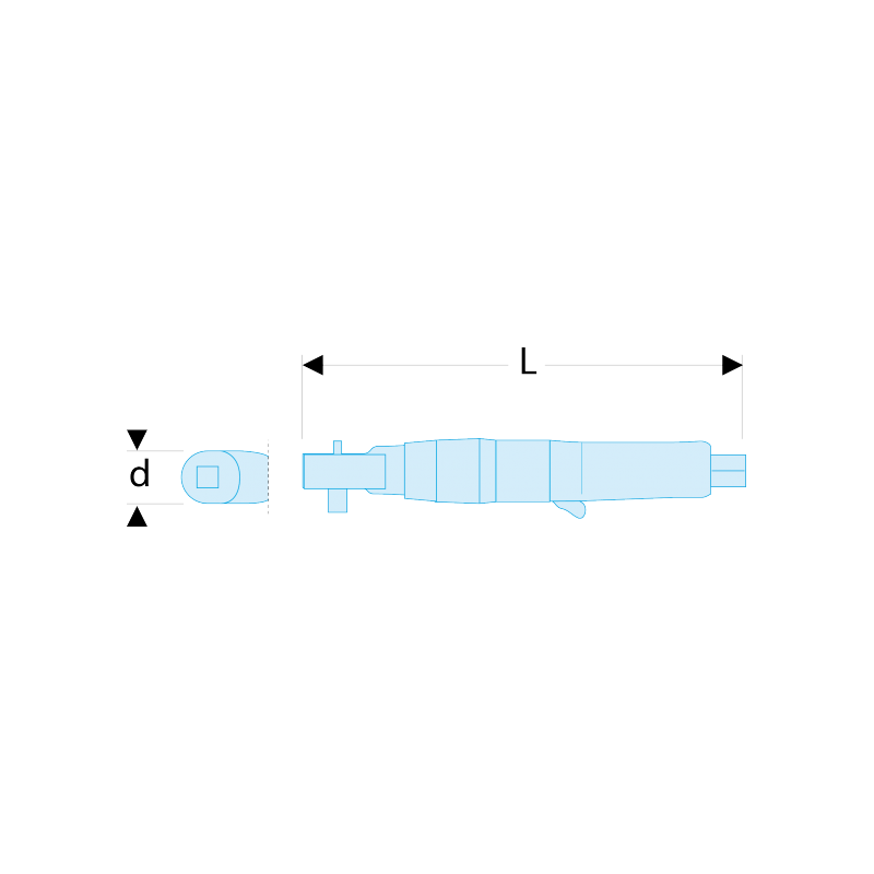 VR.J254 Facom Cliquet 3/8" "Mini"