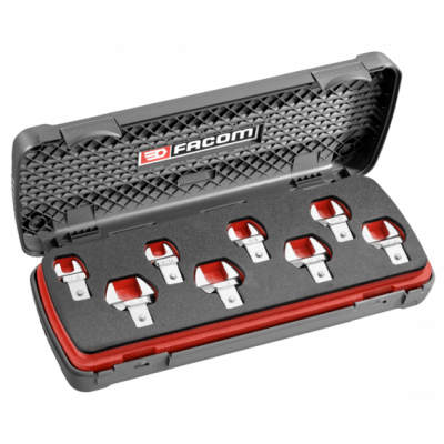 11.J8U Facom Coffret d'embouts 14 x18 mm fourche en pouces