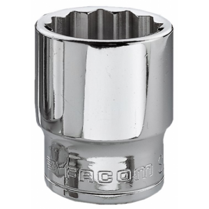 J.7/16 Facom J - Douilles 3/8" 12 pans en pouces