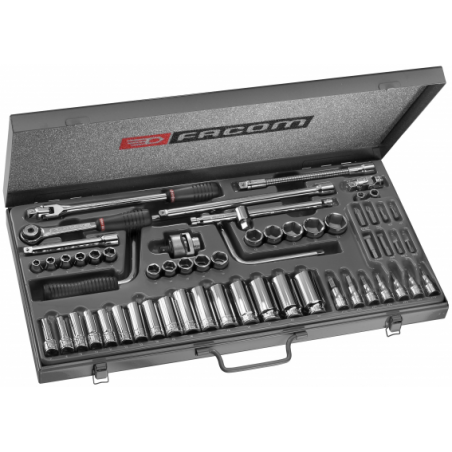 J.451EP Facom Coffret embouts - douilles 3/8" - J.451EP