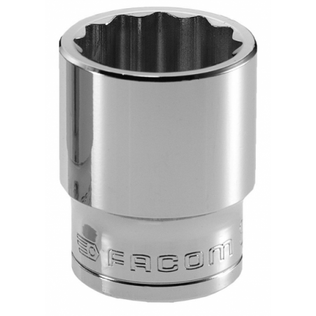 S.13 Facom S - Douilles 1/2" 12 pans métriques