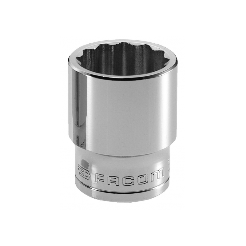 S.18 Facom S - Douilles 1/2" 12 pans métriques